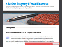 Tablet Screenshot of e-bizcom.net